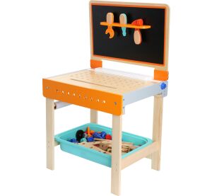 small foot Dřevěný sklápěcí pracovní stůl 2v1