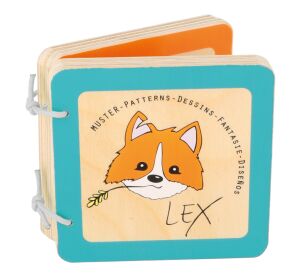 small foot Dřevěná knížka Lex