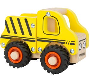 small foot Dřevěné stavební vozidlo