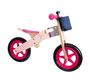 small foot Dřevěné odrážedlo Hummingbird růžové