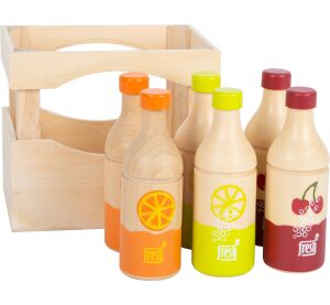 small foot Bedýnka s 6 láhvemi nápojů