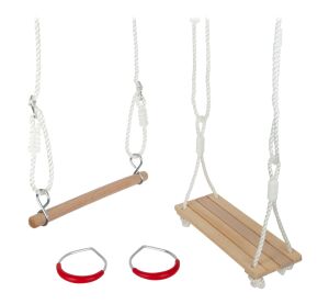 small foot Dřevěná houpačka 3v1