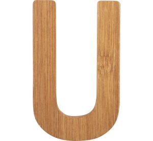 small foot Bambusové písmeno U