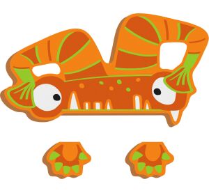 small foot ABC Příšerka Woody