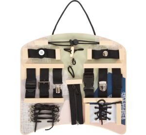 small foot Motorická deska se spojovacími a vázacími prvky