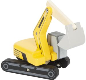 small foot Dřevěný pásový bagr