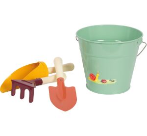 small foot Sada zahradního nářadí s kbelíkem Tiny Garden