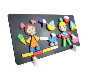 Detoa Magnetické puzzle Děti