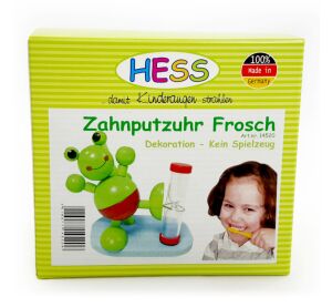 Hess Přesýpací hodiny žába pro měření doby čištění zubů