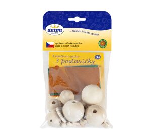 Detoa Kreativní sada - 3 postavičky