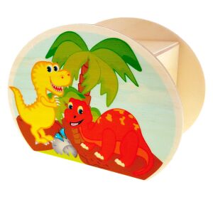 Hess Dřevěná pokladnička dinosaurus