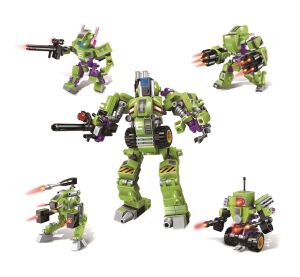 Qman Pioneer Police-Apocalypse 1802 sada 4v1