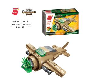 Qman Raider Aircraft 1804-2 Bojové letadlo Green Light