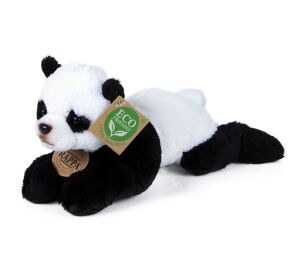 Rappa Plyšová panda ležící 18 cm ECO-FRIENDLY