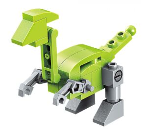 Qman Squros Extreme Changerble 2102-9 Robot Velocisaurus 3v1