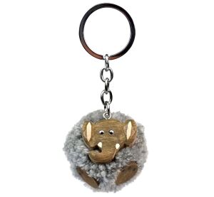 2Kids Toys Dřevěná klíčenka pompon Slon