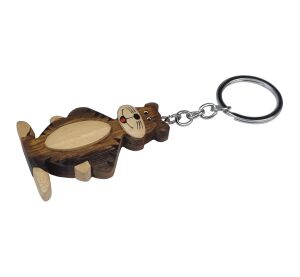 2Kids Toys Dřevěná klíčenka velká Tygr