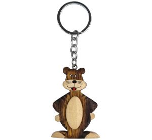 2Kids Toys Dřevěná klíčenka velká Tygr