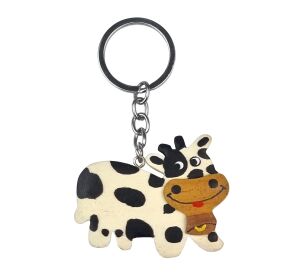 2Kids Toys Dřevěná klíčenka velká Kráva