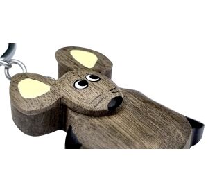 2Kids Toys Dřevěná klíčenka velká Myš