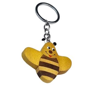 2Kids Toys Dřevěná klíčenka velká Včela