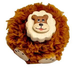 2Kids Toys Dřevěná magnetka velká pompon Lev