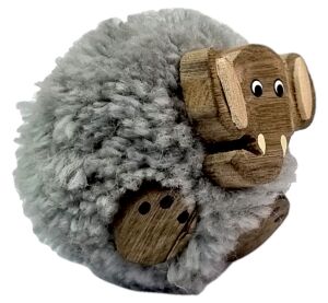 2Kids Toys Dřevěná magnetka velká pompon Slon