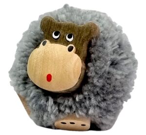 2Kids Toys Dřevěná magnetka velká pompon Hroch