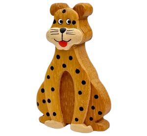 2Kids Toys Dřevěná magnetka velká Leopard
