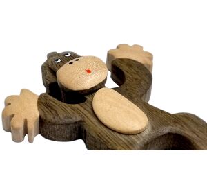 2Kids Toys Dřevěná magnetka velká Opice