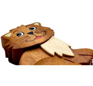 2Kids Toys Dřevěná magnetka velká Kočka