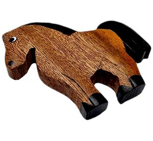 2Kids Toys Dřevěná magnetka velká Kůň