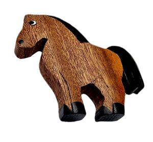 2Kids Toys Dřevěná magnetka velká Kůň