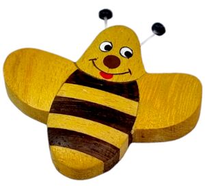 2Kids Toys Dřevěná magnetka velká Včela