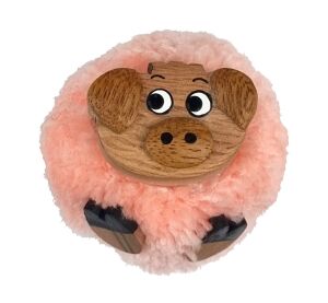 2Kids Toys Dřevěná magnetka velká pompon Prase