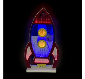 2Kids Toys LED NEON LIGHT lampička Raketa