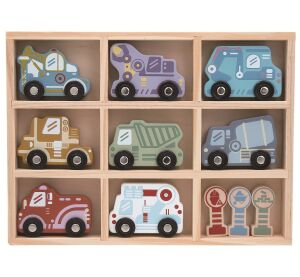 2Kids Toys Sada dřevěných aut