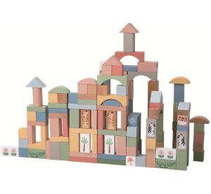 2Kids Toys Safari kostky se zvířátky 120 ks