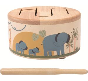 2Kids Toys Dřevěný bubínek Safari