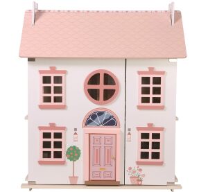 2Kids Toys Domeček s panenkami růžový