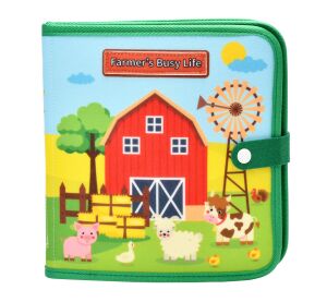 2Kids Toys Senzorická busy kniha Farma