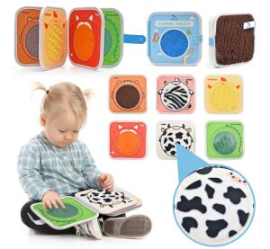 2Kids Toys Senzorická kniha Zvířátka