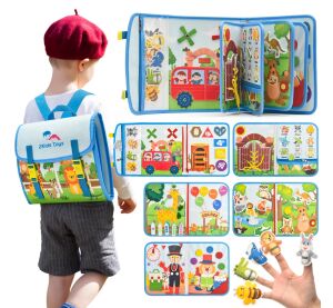 2Kids Toys Senzorická busy kniha Batoh
