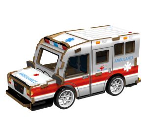 2Kids Toys 3D dřevěná skládačka Sanitka