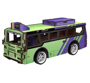 2Kids Toys 3D dřevěná skládačka Autobus