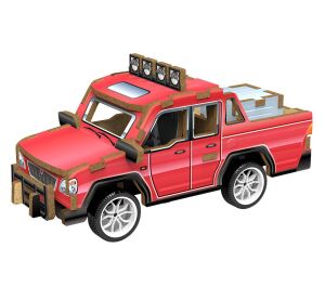 2Kids Toys 3D dřevěná skládačka Pick-up auto