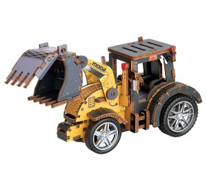 2Kids Toys 3D dřevěná skládačka Nakladač dřeva