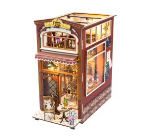 2Kids Toys 3D skládačka Zarážka na knihy Kavárna