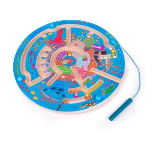 Bigjigs Toys Magnetické bludiště Podmořský život