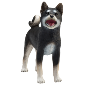 Mojo Pes shiba-inu černý